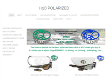 Tablet Screenshot of h3opolarized.com